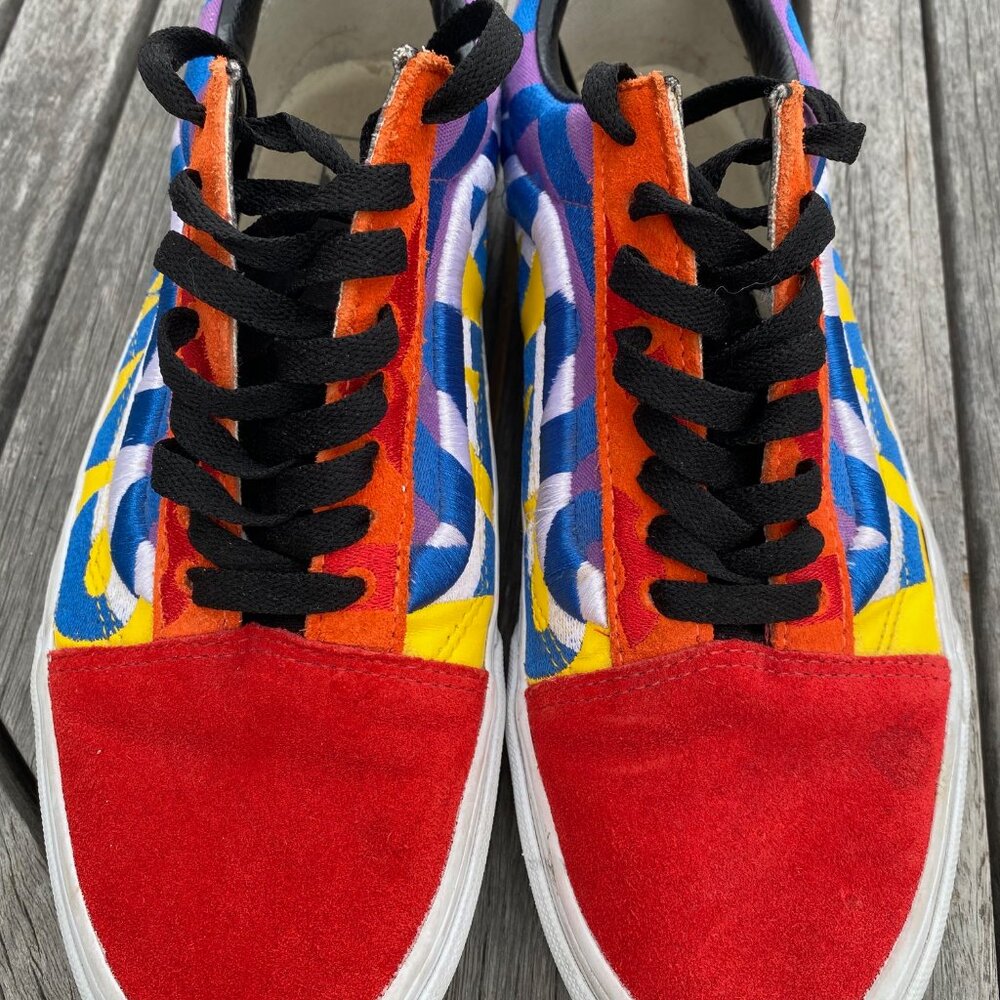 Vans Old Skool Statement Multi-Colorblock Skate S… - image 5